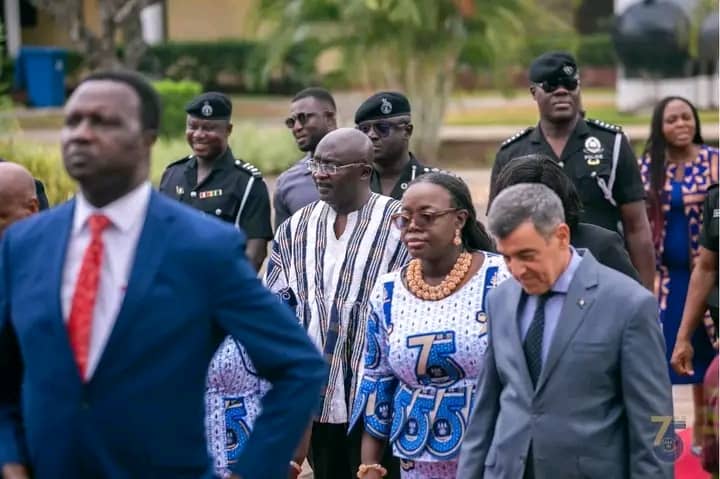 legon_today's tweet photo. The Opening Ceremony of UG's Annual New Year School and Conference happened yesterday morning at theGreatHall. The #ANYSC is under the theme "Nurturing Resilience: Adopting Technology and Embracing Humanism for Sustainable Development."
#LegonToday
#LegonTodayNews
#univofgh https://t.co/PISQZhhqw4