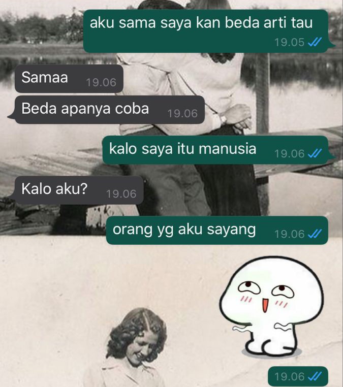 Rienir123's tweet photo. Kumpulan Gombalan/Flirting lewat chat, boleh dicoba ni buat doi🤣✨

A Thread https://t.co/BS66rFMXYc