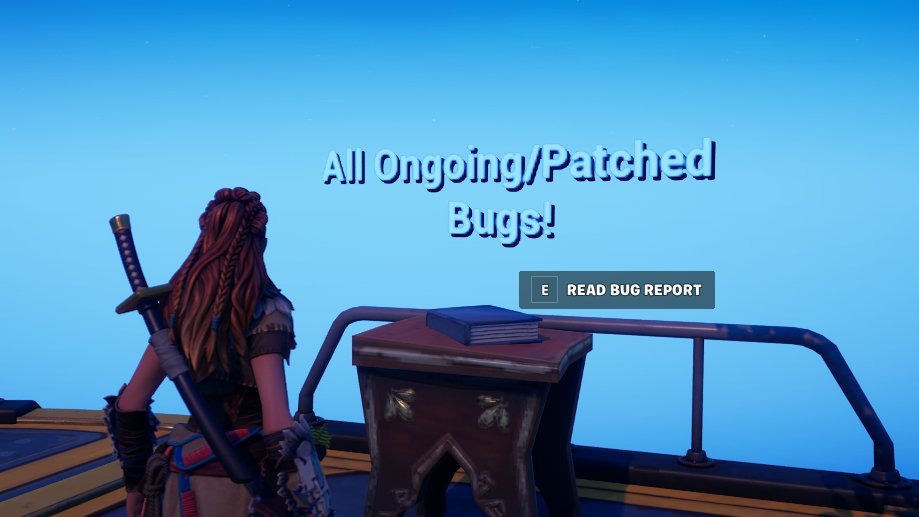 ReapersIsle's tweet photo. Happy Wednesday! 🎉

As apart of our new schedule, Wednesdays will be devoted to Bug Fixes. A new update has been released, debuting our new "Bug Report" section on the floating Spawn Island!

This is where you can find ongoing/fixed bugs, and what we did to solve them. Have fun! https://t.co/qfRXEpnJbb