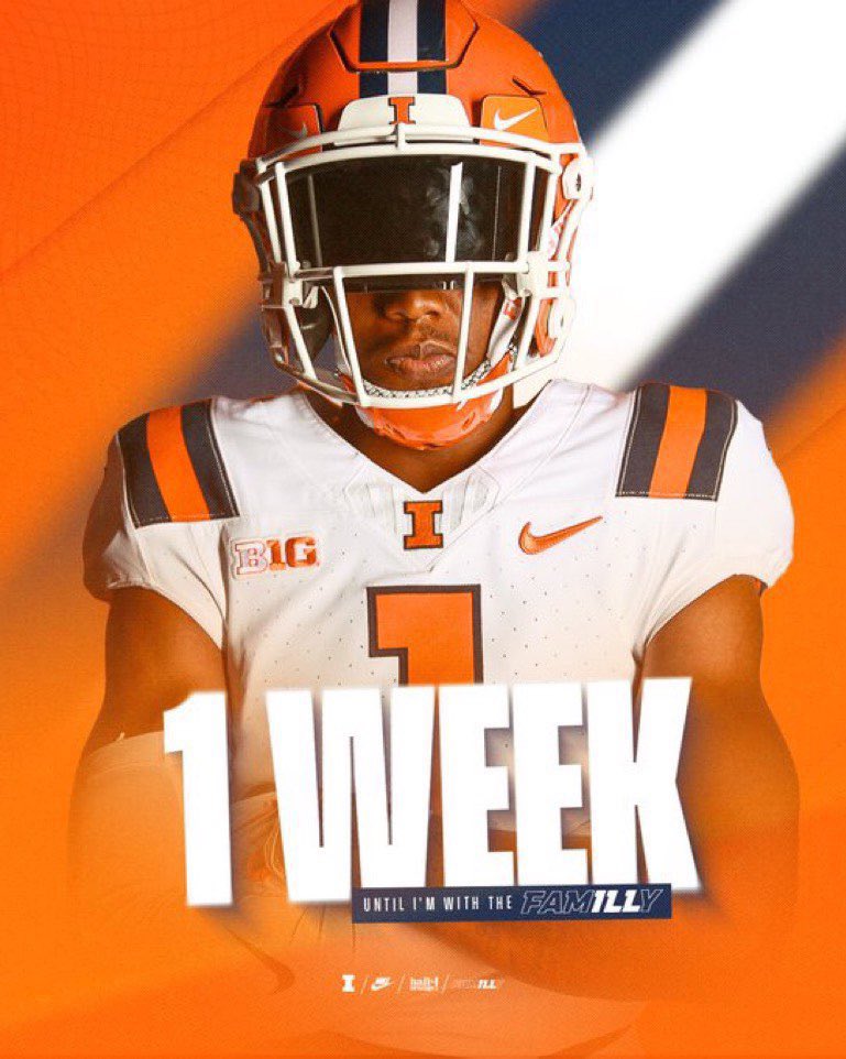 Welcome to the #famILLy, @tysean_griffin!!! #IlliniNation is super excited to hear you’d be enrolling in a couple of days!! Hope you have an amazing first semester of college!