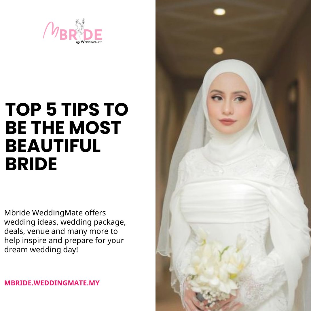 weddingmatemy's tweet photo. Never miss these steps to be the most beautiful bride on your precious day!
Link: https://t.co/96KNhOa9xr
#weddingmate #wedding #weddingmalaysia #tipskahwin #kahwin #bakalpengantin #marriagetips #makeuptiips #mua #promua #makeupartis #brides #gorgeousbrides #beautytips https://t.co/72I34iaylw