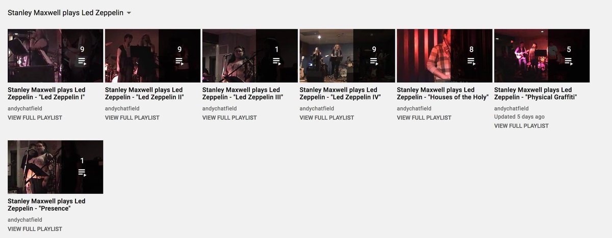 stanleymaxwell's tweet photo. Happy 80th birthday to @JimmyPage, born today in London, England. You can watch videos of us covering seven of @ledzeppelin’s nine albums - their first four albums, "Houses of the Holy," "Physical Graffiti," and "Presence" - on YouTube here:
https://t.co/XJGtAGNEgC @andychatfield https://t.co/wq5rRI2PfW