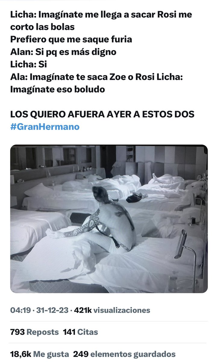 espi94400's tweet photo. Dejare esto por aki y me iré lentamente  #GranHermano https://t.co/vmoaRzSYC3