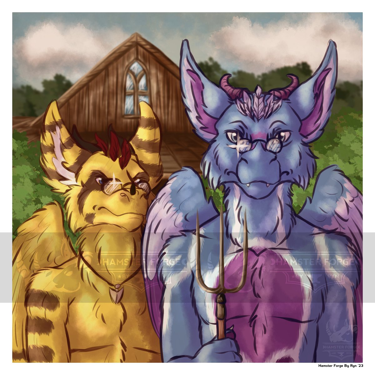 Hamster Forge by Ryn | Comms Open tweet media