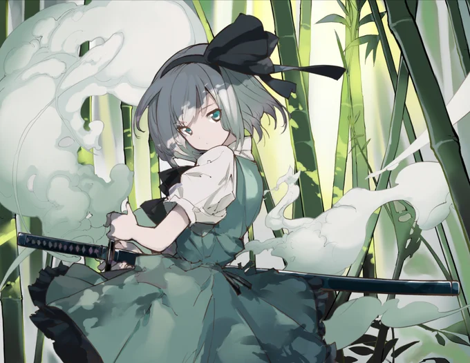 本日の一枚 470枚目   #本日の一枚 #東方 #魂魄妖夢 