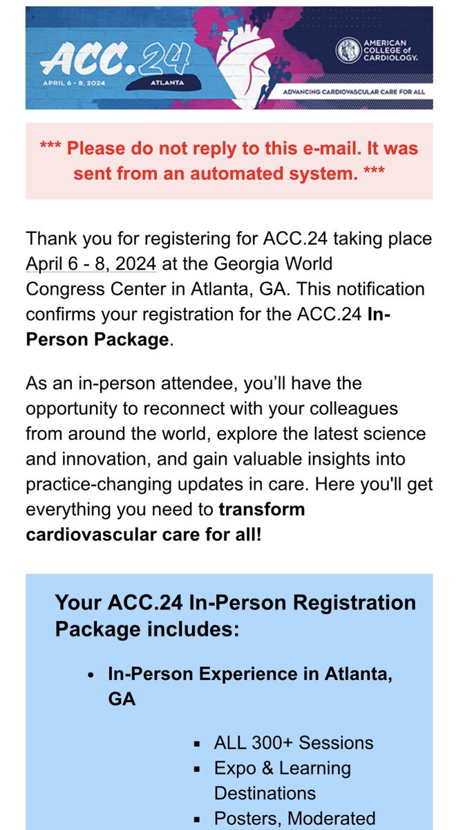 Sarah Chiu, MD (@sarahchiumd) on Twitter photo Very much looking forward to attend my first ACC conference ever 🤩 #ACC24 <a href="/ACCinTouch/">American College of Cardiology</a> #networking Very much looking forward to attend my first ACC conference ever 🤩 #ACC24 <a href="/ACCinTouch/">American College of Cardiology</a> #networking