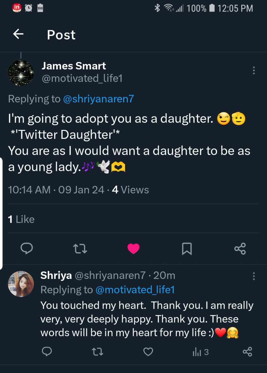shriyanaren7's tweet photo. Sometimes when "Blood Relatives" dont see your value. The Universe will make sure you know that you're Valued.
Highlighting loving words to me for the day .
#For_Life❤❤ https://t.co/1sSqDeXL5z