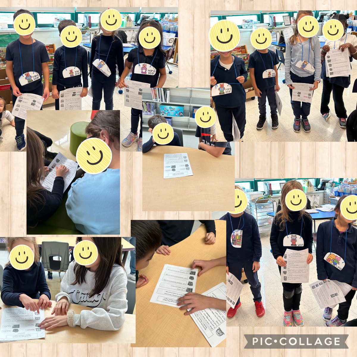 Grade 1s practiced reading their fairy tale scripts  with their grade 7 learning buddies.  Grade 7s did a great job helping them to prepare for their roles! <a href="/smiycdsb/">St. Mary Immaculate CES</a>
