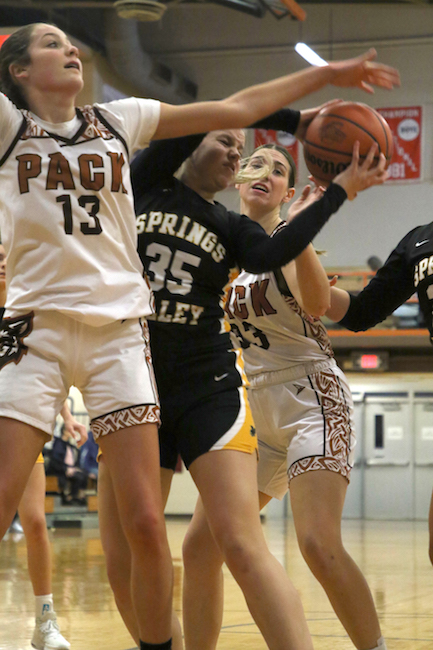 TheManiacHiker's tweet photo. GirlsBB-Crawford County 48, Springs Valley 36...Crawford County-Emery Stroud 14, Maddyson Sturgeon 10...Springs Valley-Gracie Breedlove 12, Maci Eckerty 9...Crawford County improves to 16-3, Springs Valley drops to 16-3..... https://t.co/Ntiql1w1qB