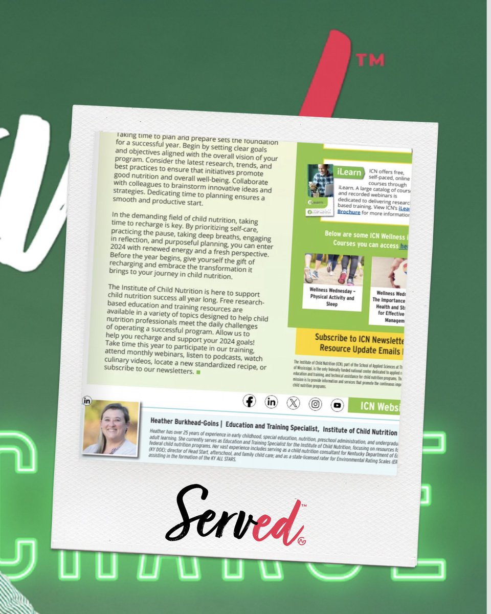 NxtGen_Network's tweet photo. 🌟 Explore the art of self-care in child nutrition with the Institute of Child Nutrition’s enlightening article! As we start out this new year, it's crucial to recharge and prepare for the challenges ahead. 🔄🍏

https://t.co/ybiRbiP3FF https://t.co/TkjJNzeNoo