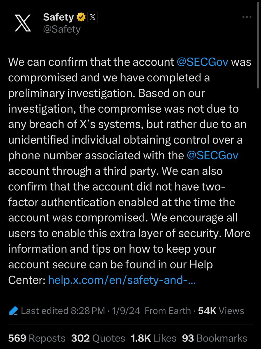 2FA for thee, not for me