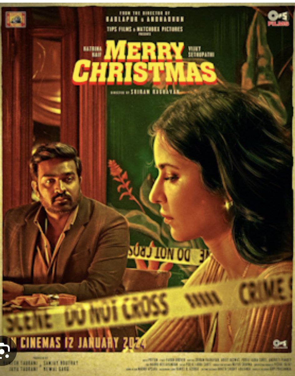 #MerryChrismas is a fantastic experience @VijaySethuOffl and @KatrinaKaifFB mind blowing performance.. director #SriramRaghavan take a bow 🙏❤️ loved the climax sequence it was emotionally brilliant… all the best to the entire team ❤️❤️❤️❤️