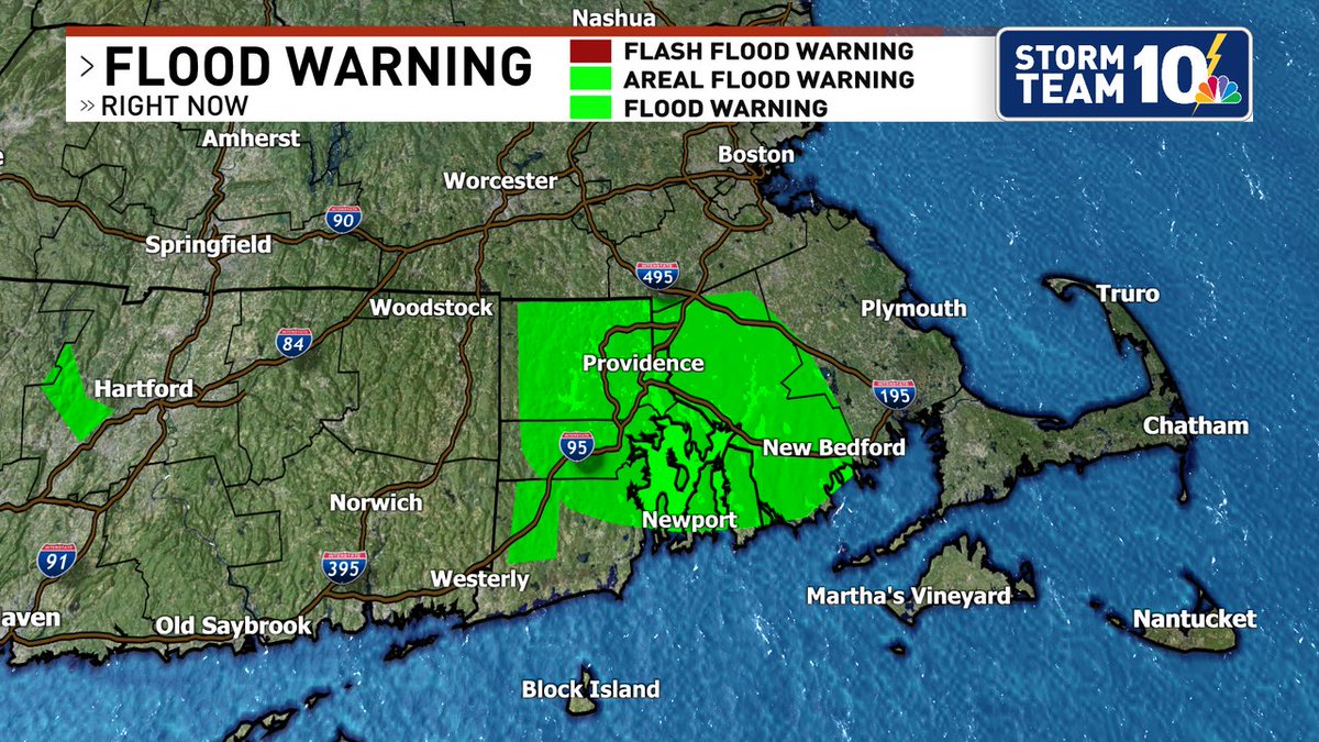 From Storm Team 10, a FLOOD WARNING is in effect for the following areas. Visit turnto10.com/weather for more.