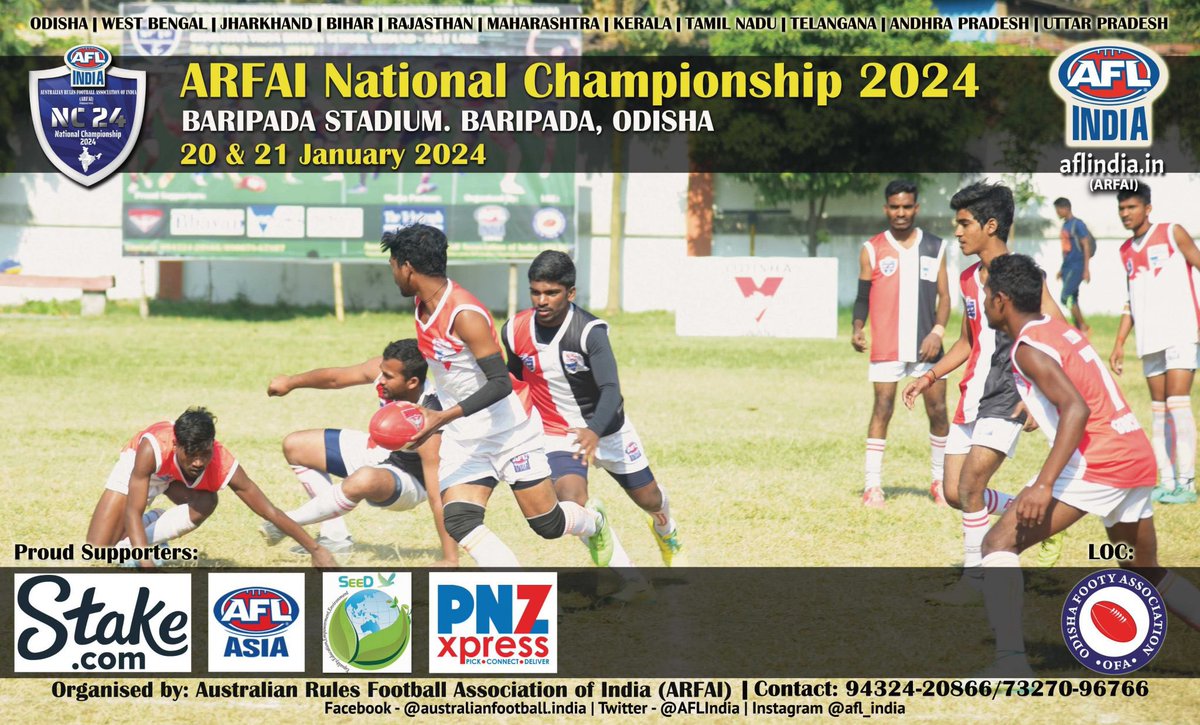 AFL in India tweet media