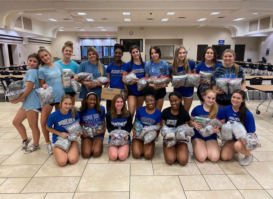 Hey Panthers! 

Every year the Ronald McDonald house collects can tabs in order to help provide housing for families while their children receive medical care.

Please save your can tabs and help support our cheerleading program in their community service project 💙🐾