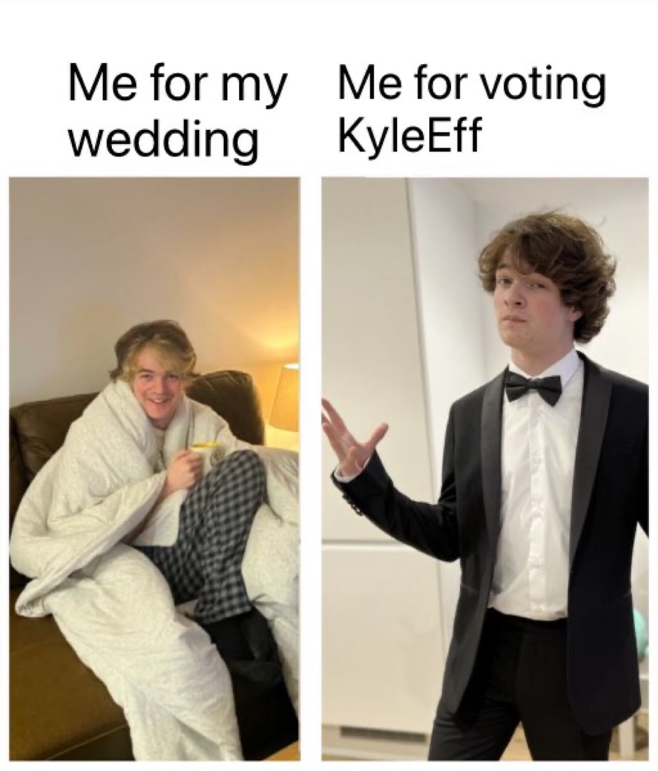 madisbench's tweet photo. me when i #VoteKyleEff for hidden gem at the streamer awards ! https://t.co/Tk7fs9GWc1