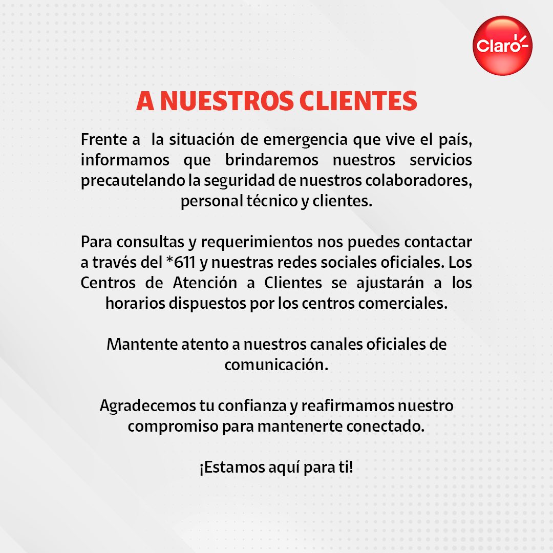 A nuestros clientes 👇🏼