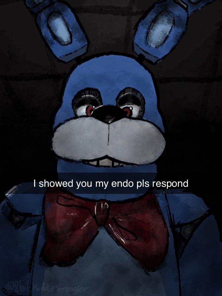 kiddiestrangle's tweet photo. Don’t leave him on opened ;(( #FNaF https://t.co/eF0LoEl5pu