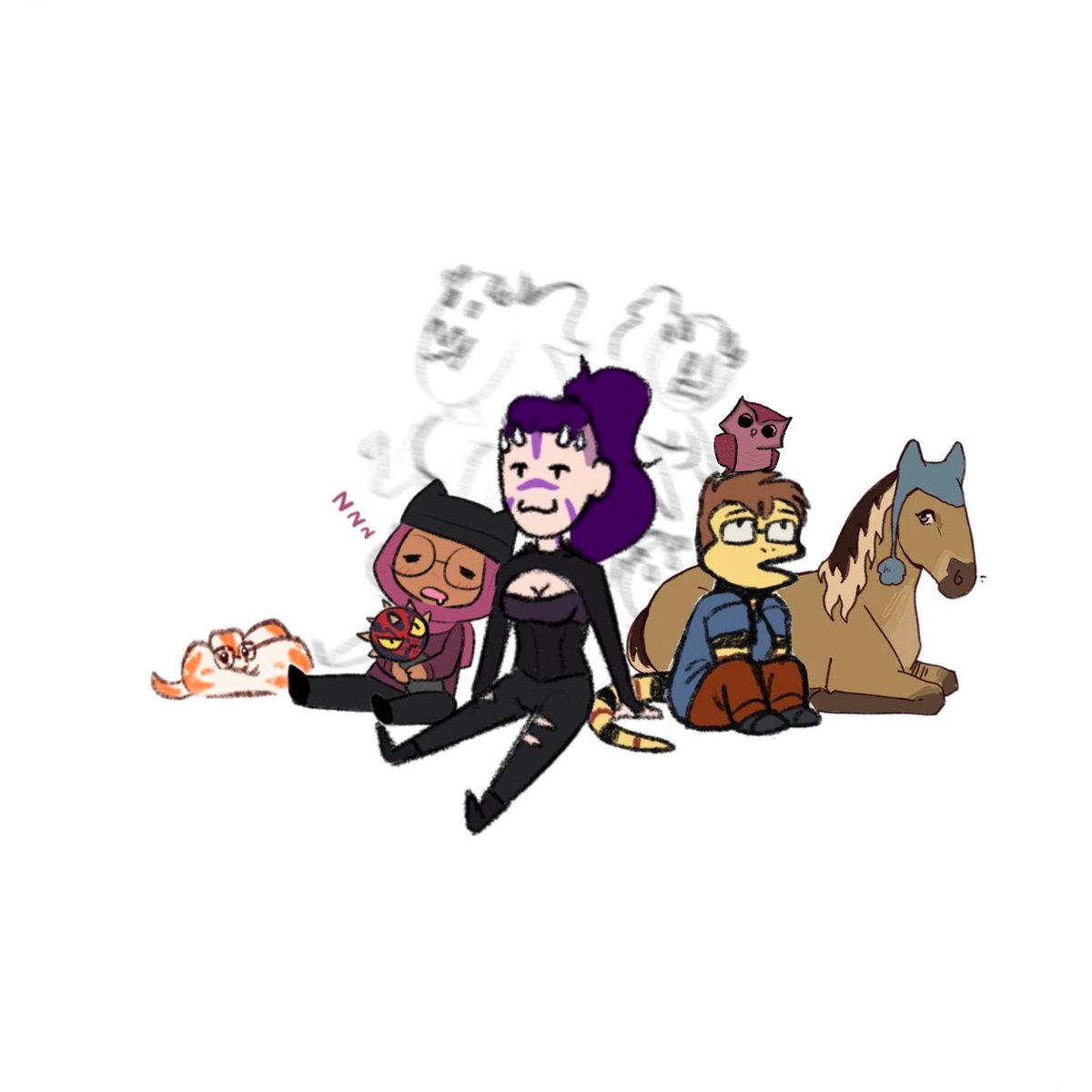 AnEchoInHere's tweet photo. Owlsea has swooped in to wait for tbb s3 trailer https://t.co/RMEEUH05QP