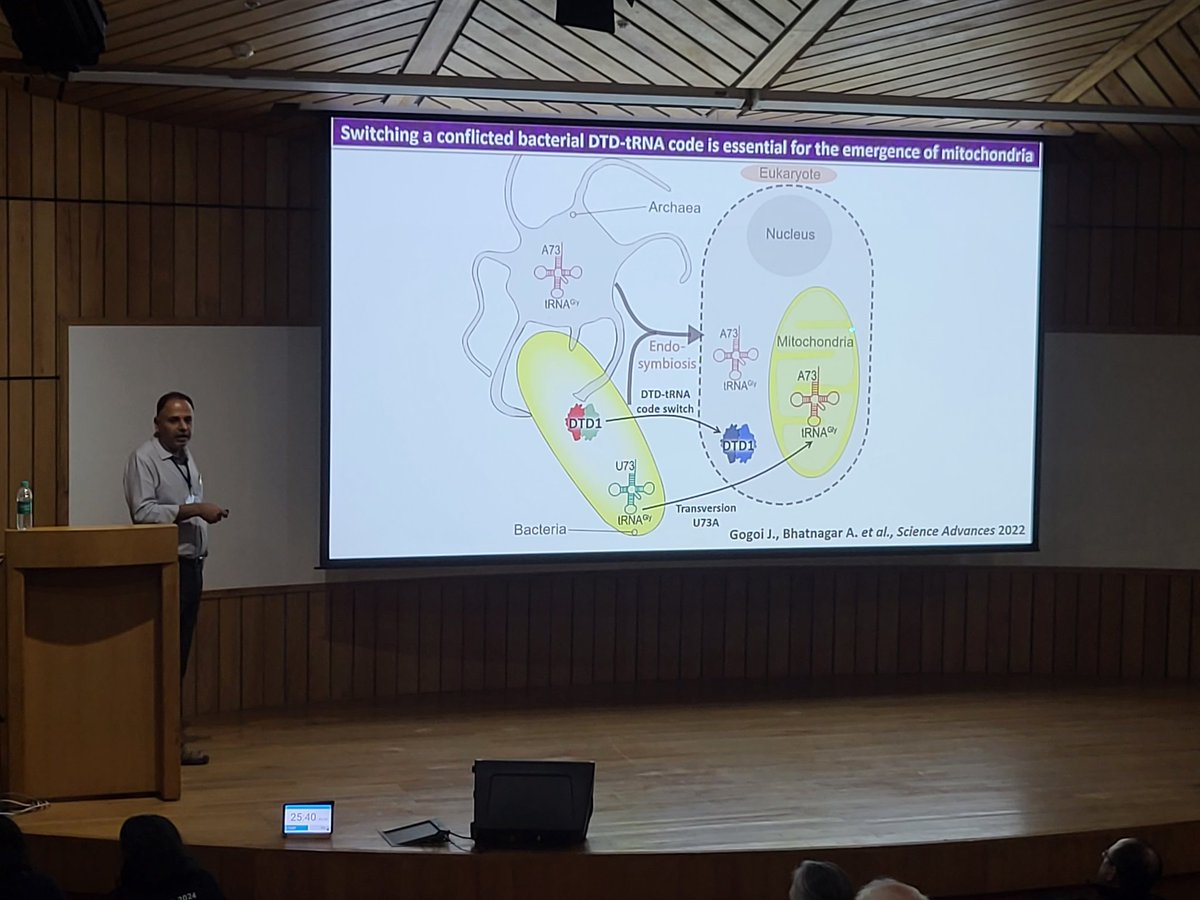 An early kickstart to NCBS Annual talks 2024. Our scientists, students and invited speakers will be presenting their amazing research over the next 3 days. The inaugural talk was given by Prof. Rajan Sankaranarayanan (@ccmb_csir, Hyderabad) #annualtalksncbs2024