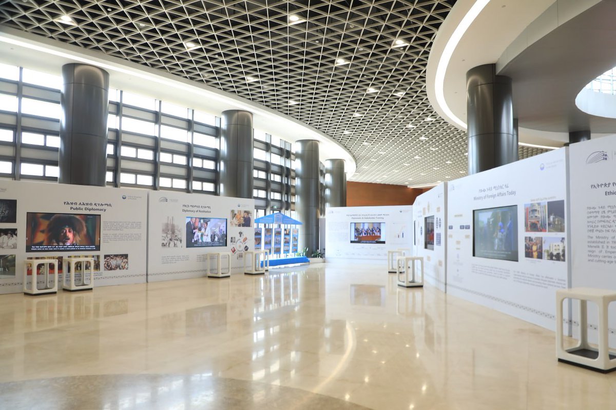 dessalegnmanaye's tweet photo. “Ethiopian #DiplomaticWeek and Exhibition due to see grand launching on coming Thursday provides a unique opportunity to review, reflect #Ethiopia’s diplomatic voyage” @birtukanayano
@mfaethiopia
@HDebasu
@DemekeHasen
@EthiopiaEU https://t.co/RawLtITQxu