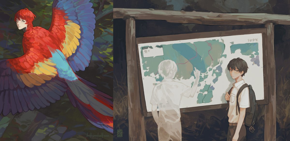 driftwoodwolf @ lukewarm existence tweet media