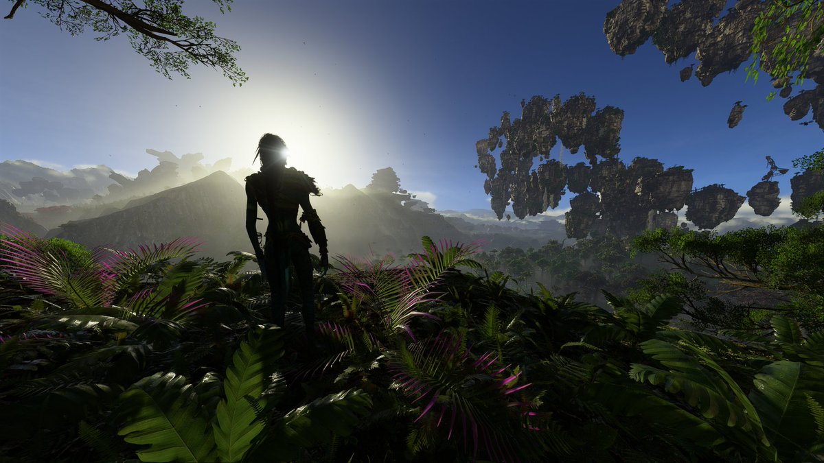 TrinitronX's tweet photo. @AvatarFrontiers Climbed to the highest point near the edge of the map, before getting an Ikran, to take this
#AvatarFrontiersPhotoContest https://t.co/5RiEpekVTt