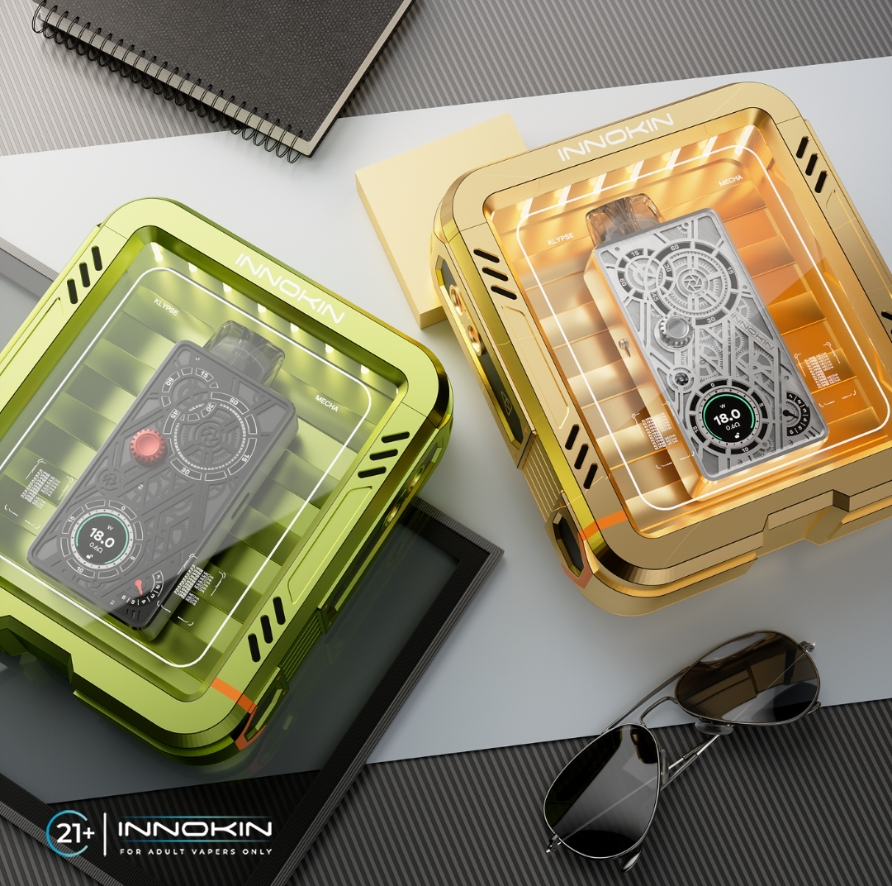 InnokinStore's tweet photo. Constructed from a highly durable and quality zinc-alloy, the Mecha not only embodies reliability and functionality, but also exceptional style and performance!
Visit https://t.co/QxsrVCtZal for more
18/21+ only
#Innokin #Klypse #KlypseMecha #ItJustKlypse #vapekit #vapenation https://t.co/2LrCoXCT8C