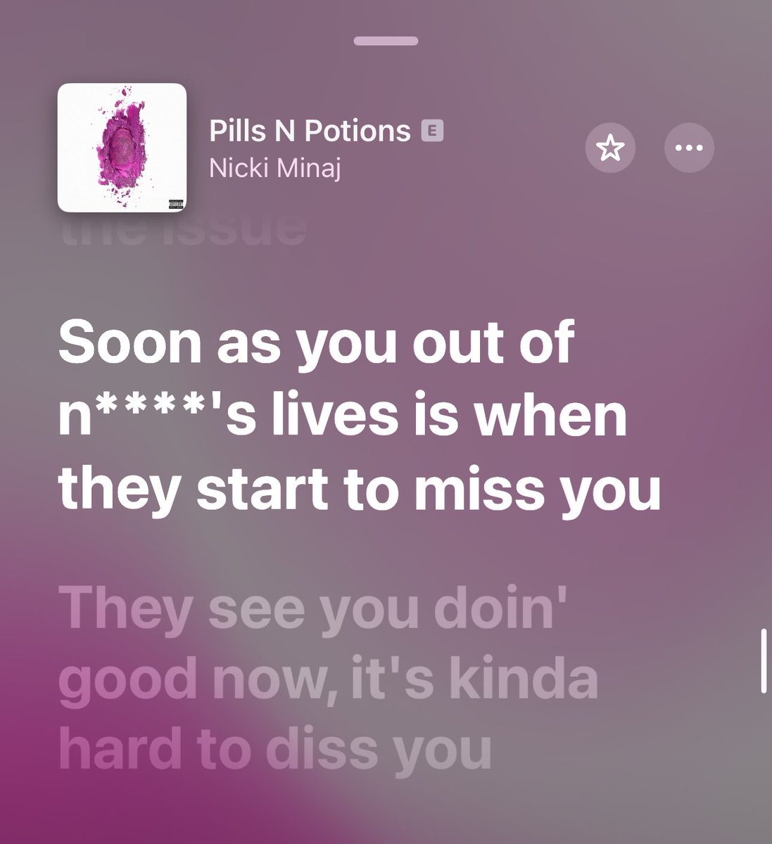 we really don’t deserve Nicki