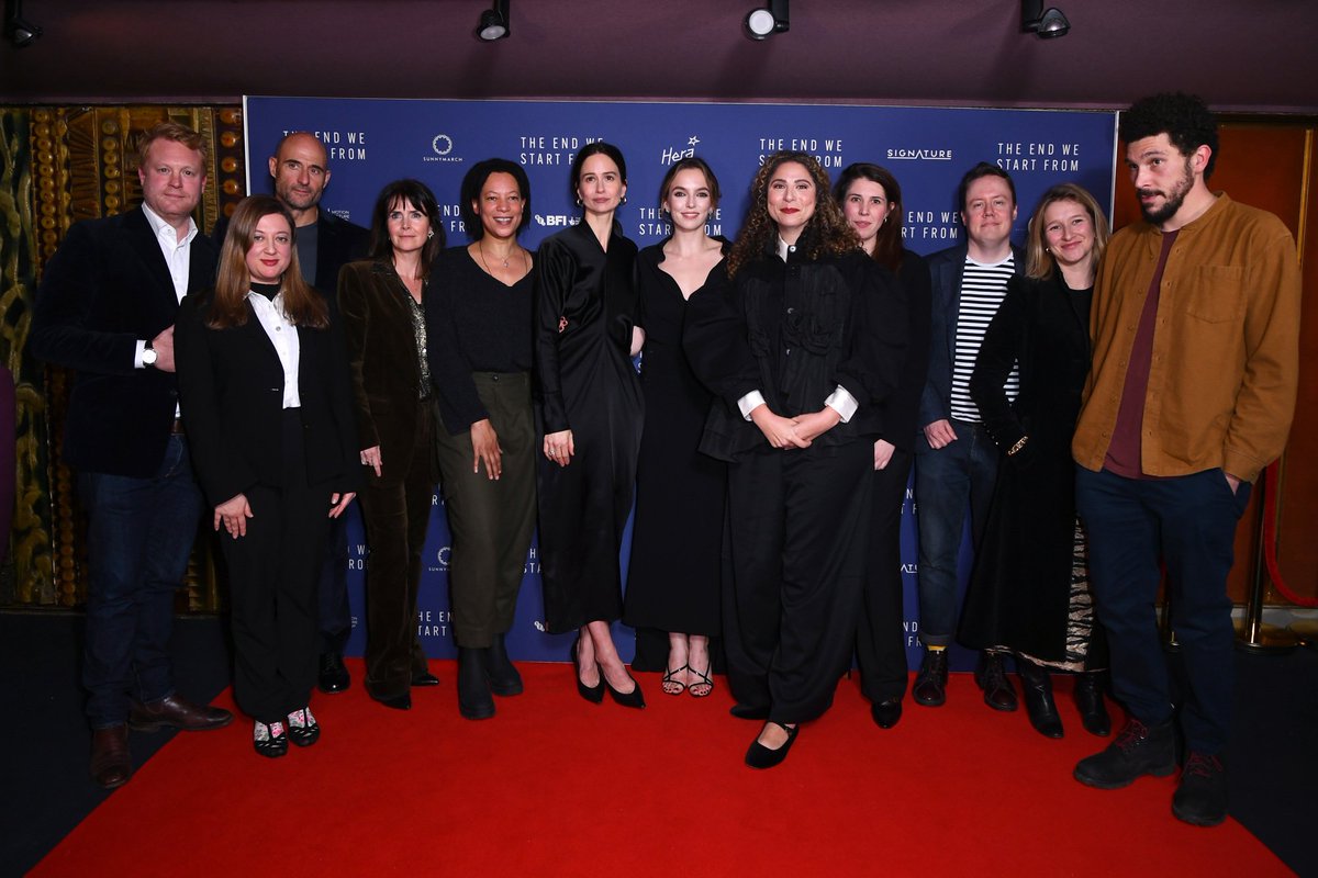 What a night! So thrilled to be at the UK premiere of 'The End We Start From'! 
Exclusively in cinemas January 19. 🇬🇧 🇮🇪