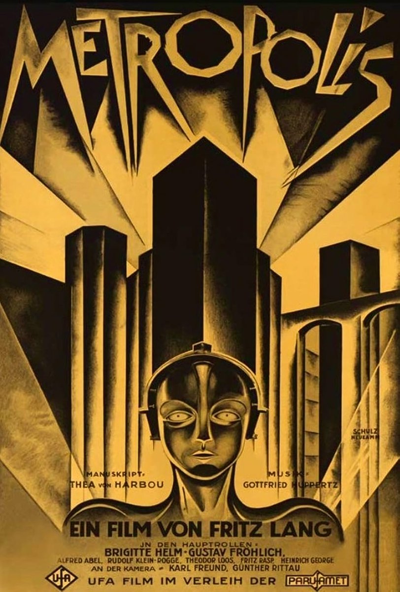 Metropolis premiered in Berlin on this day in 1927. #scifi