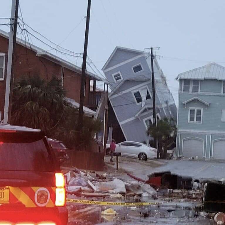 There are Floridians without homes tonight.

Ron is in Iowa.