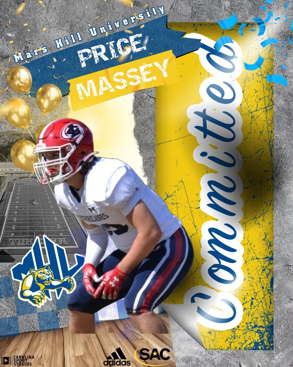 Blessed to say I am committed to Mars Hill University💛💙 <a href="/coachclayisbell/">Clay Isbell</a> <a href="/MarsHill_FB/">MHU Football</a> <a href="/Coach_QSpellman/">Quinderra J. Spellman</a>