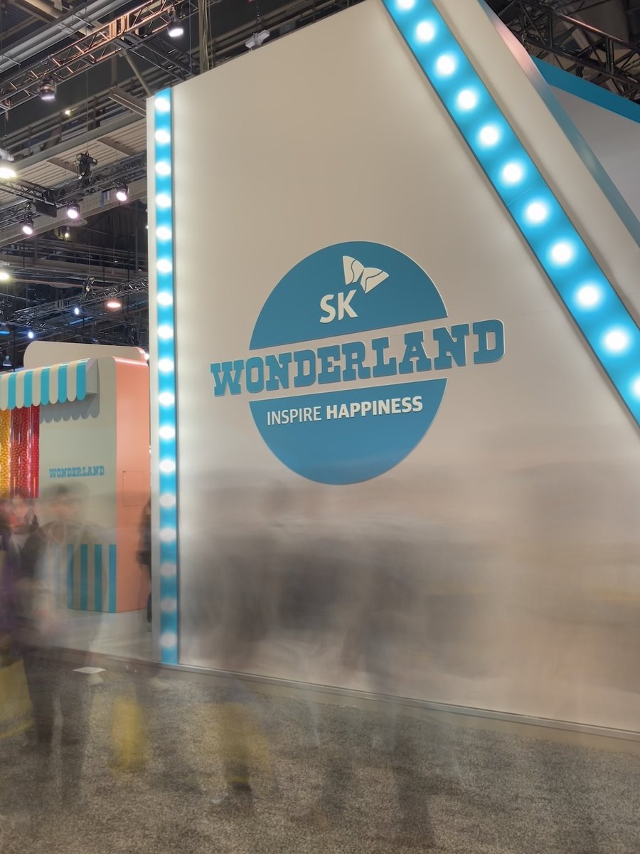 At #CES2024  I’ll be sharing more later today, but here’s a sneak peak at my adventures! #SKCES2024 #SKwonderland #SK_AI