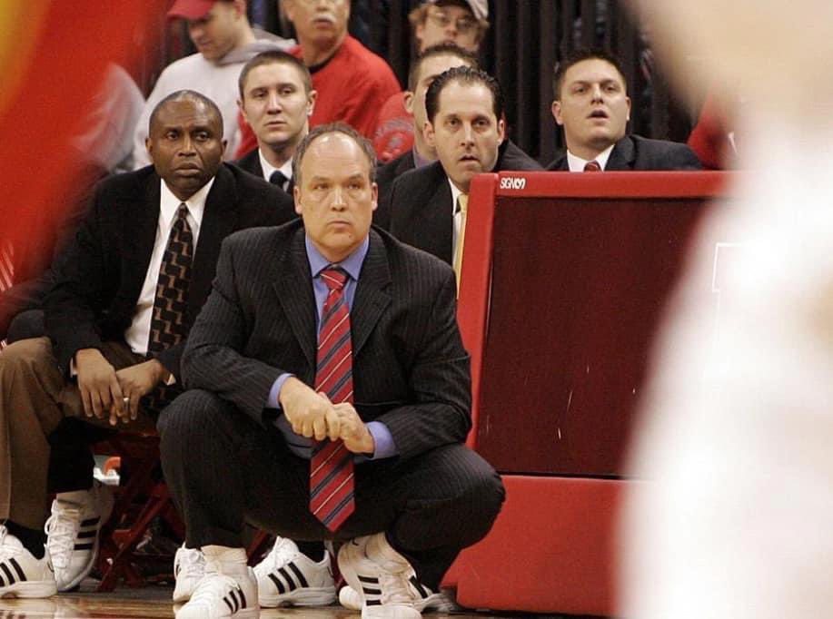 CoachChrisCroft's tweet photo. With @HuskerMBB big home game tonight, #FunFlashback to @coachdocsadler & crew times! #Big12Conference @CoachesvsCancer #GBR https://t.co/7Lpql8KvAV