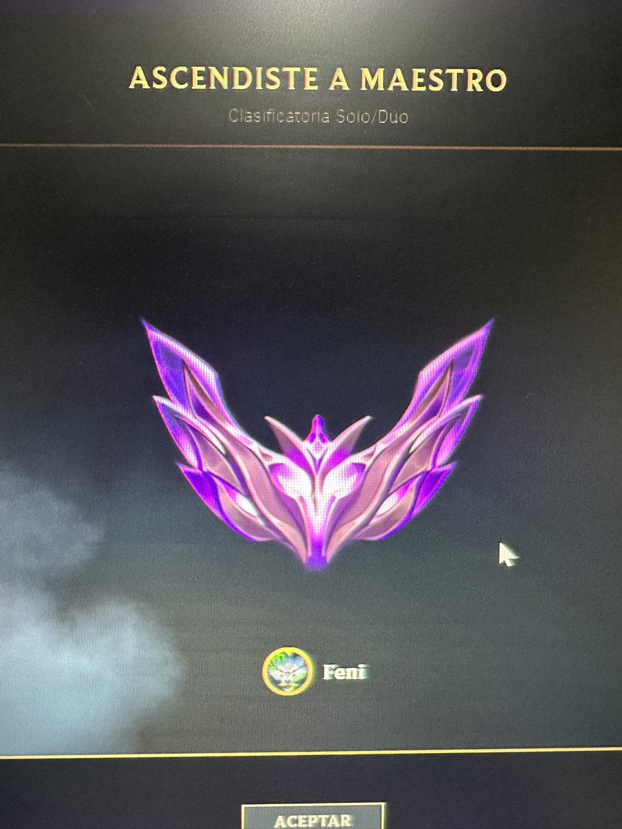 Fenigames1's tweet photo. La season pasada perdí dos promos y esta por fin se logró 🥺🫶🏻 soy rosadita
#LeaguefLegends https://t.co/FWJXR3Onh9