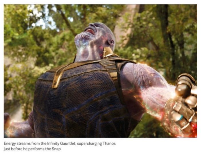 tyfix77's tweet photo. @amy_geek @FilmFatale_NYC You did a great job on "The MCU An Official Timeline". What is meant by "supercharging" and "surges" here?  Did this somehow enhance Thanos' physical characteristics or did the power of the stones simply pass through him? https://t.co/PeDkMs8JM1