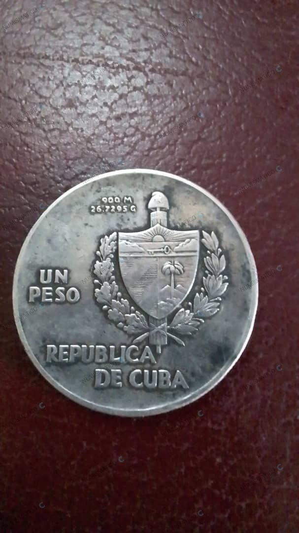 Buenas noches; les muestro esta bella #moneda 🔤 de #unpeso cubano, #🇨🇺  año 1935 Ag .900 M. ; saludos. 
.
.
#ABC #unduro
#numismatico🇨🇺
#lamonedadecuba #numismatica #numismaticacuba