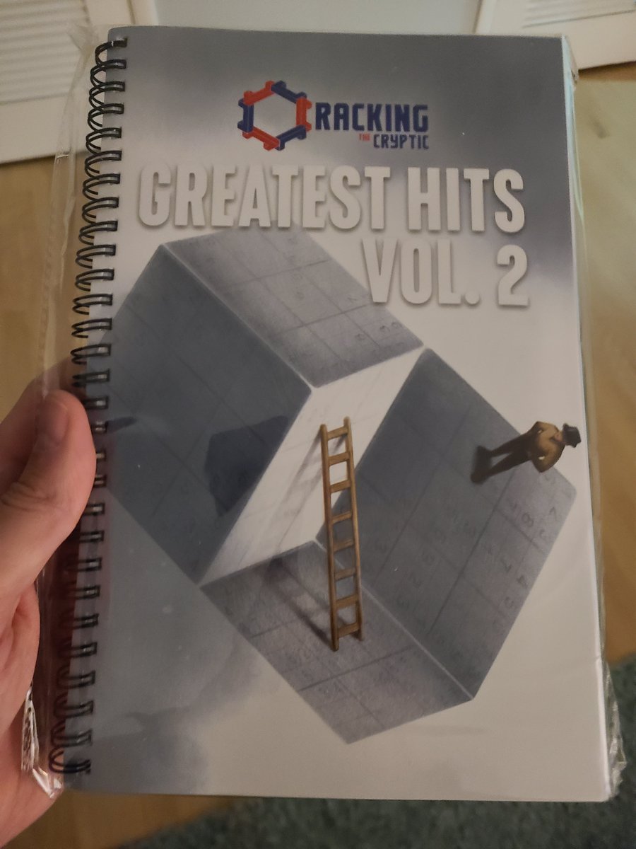 scottfriemann's tweet image. Christmas 2022 comes to an end today with today&apos;s delivery of @crypticcracking &apos;s sudoku book.