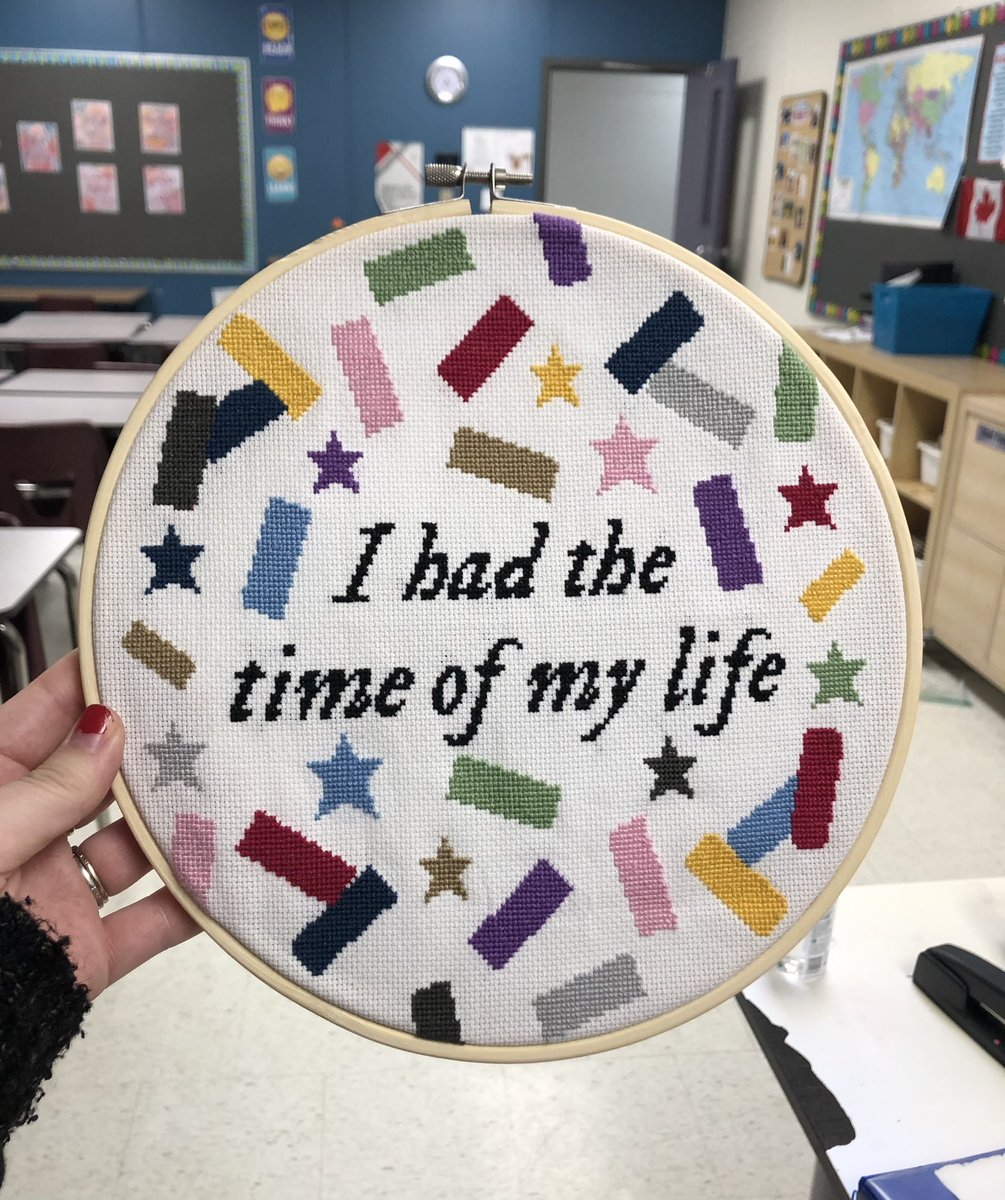 ohmarissa113's tweet photo. Look what my Swiftie coworker made me. 😭❤️… I highly recommend getting a Swiftie coworker! https://t.co/TrOnaVxkUH