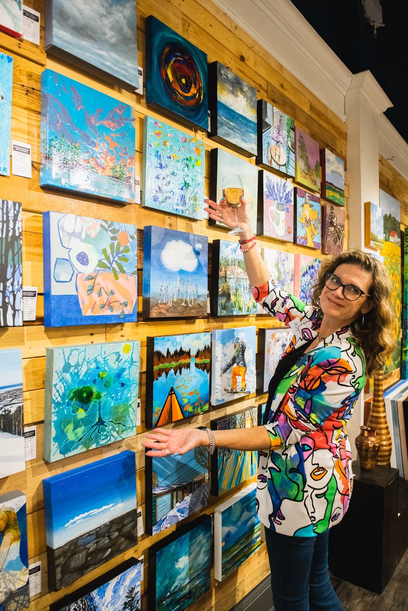 msartgalleries's tweet photo. Our Matilda Rainbow🌈 is still on until THIS SUNDAY!  And yes, we have wine &amp; drinks too!  

Over 75 artists &amp; 250+ paintings featured  🖼 

All paintings under $400 

Open Thursday - Sunday

📍85 Downie Street, Stratford

Or 24/7 to purchase online at https://t.co/VeYyI0RkkC https://t.co/6Fstvvovla