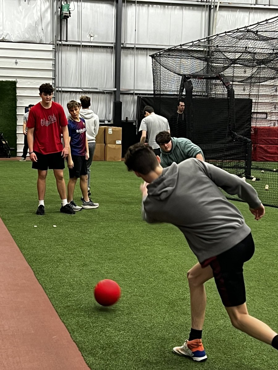 CoachBoBuckley's tweet photo. Off lane practice today. Hit the weights and some technical drills. #GoTigers https://t.co/sEnYuijhjk