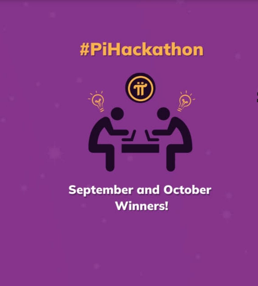 MyYunieyusuf519's tweet image. #PiHackathon berlanjut dengan DUA pemenang baru diumumkan! Daabia, aplikasi pasar yang kuat&amp;amp;Pirates, game yang menyenangkan&amp;amp;intuitif dengan ekonomi dalam game, masing-masing memenangkan hadiah 10.000 Pi untuk bulan September&amp;amp; Oktober.Selamat kepada para pengembang ini.
#PiNetwork
