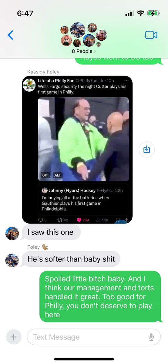 LauraMast's tweet photo. The only time calling someone a bitch baby is appropriate in front of your mother… https://t.co/lNfnQ0gKrX