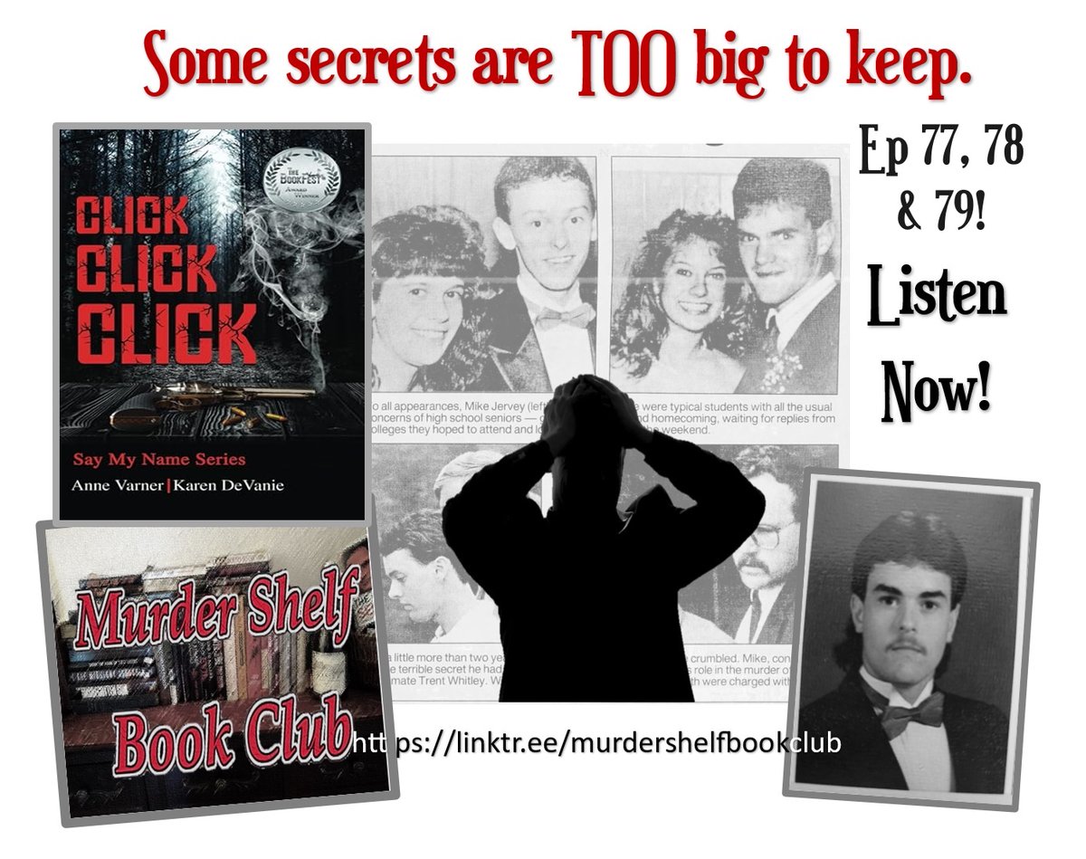 shelf_club's tweet photo. A true crime case few have heard about-- Listen. Then, say his name w. us.
Click, Click, Click by Anne Varner & Karen DeVanie.
Click➡️ https://t.co/P5vFzt9qas
#truecrimebook #truecrimecase #truecrime #missingperson #confession #secrets #bystanders #Virginia #Crimecon #truecrimecommunity
