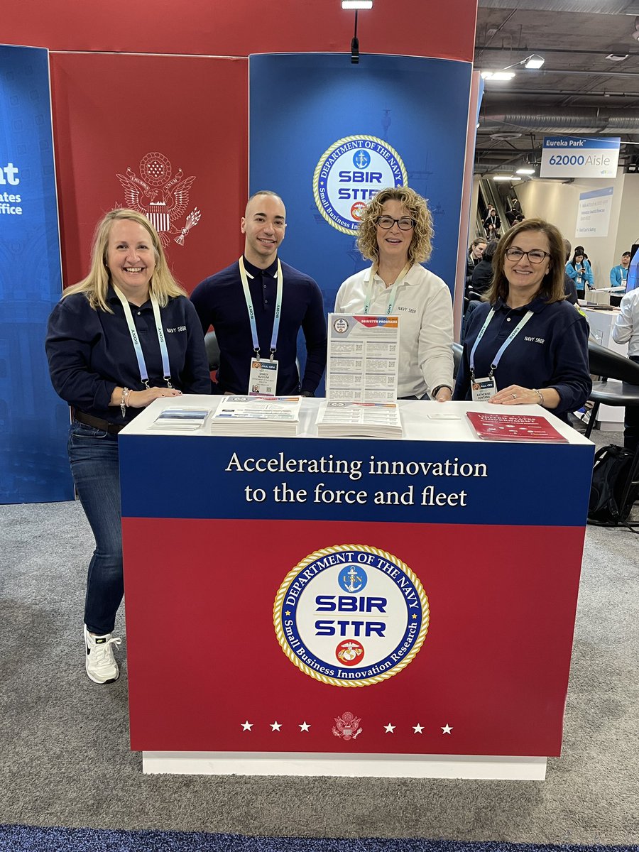 donsbir's tweet photo. Are you attending #CES2024? Stop by our booth (61401) at the US Government Pavilion, Eureka Park! Don’t miss the opportunity to discover how we have improved the small business-partner experience! #DONSBIR #SBIR #STTR #Innovatorswanted https://t.co/03C6toNk8R