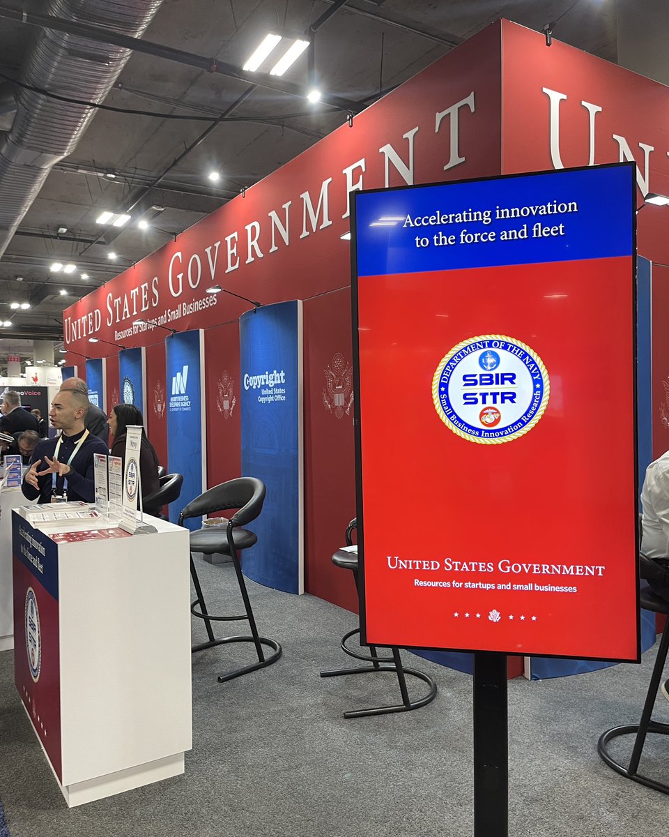 donsbir's tweet photo. Are you attending #CES2024? Stop by our booth (61401) at the US Government Pavilion, Eureka Park! Don’t miss the opportunity to discover how we have improved the small business-partner experience! #DONSBIR #SBIR #STTR #Innovatorswanted https://t.co/03C6toNk8R