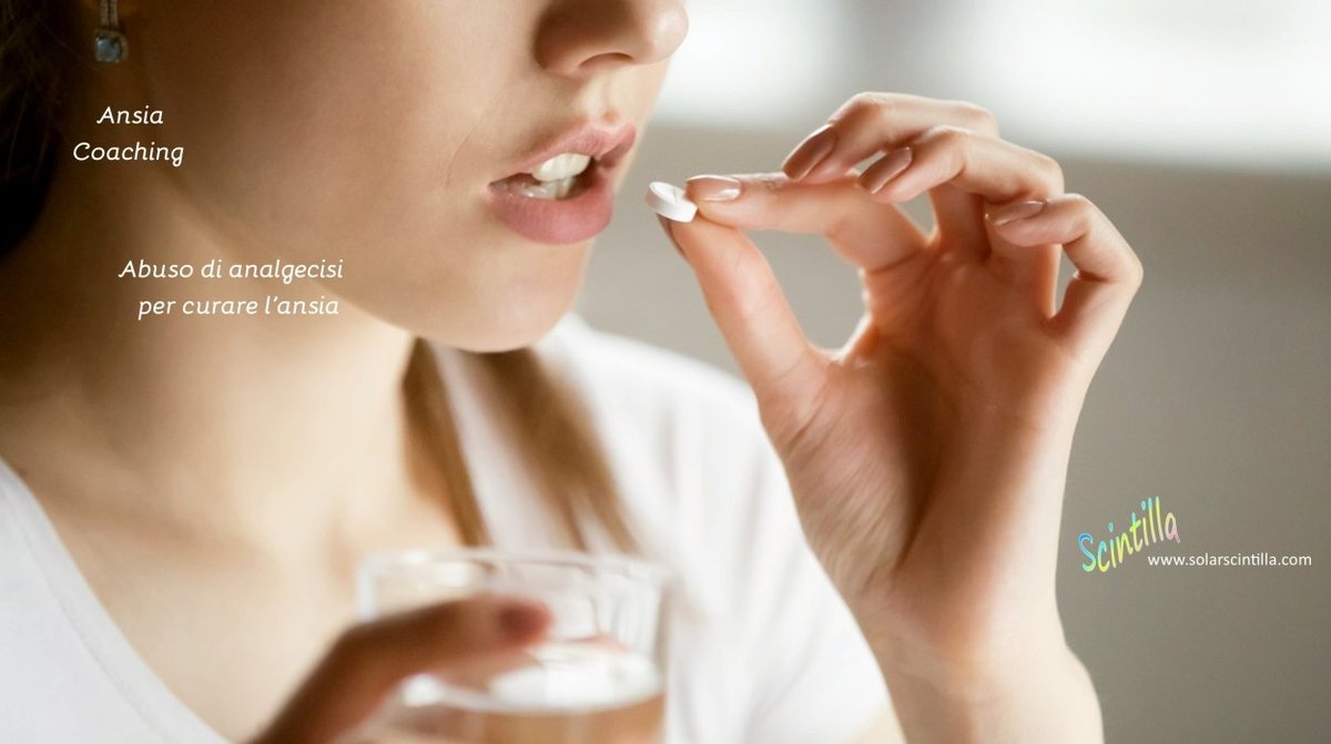 ScintillaDivina's tweet image. (1/6) #Abuso di #analgesici per #calmare #l’ansia

consulenze in studio, online ed a domicilio

Troppo spesso l’utilizzo di analgesici per #dolori #fisici può sfociare in rimedio inopportuno per curare qualsiasi cosa succeda nel vissuto quotidiano. Soprattutto a coloro