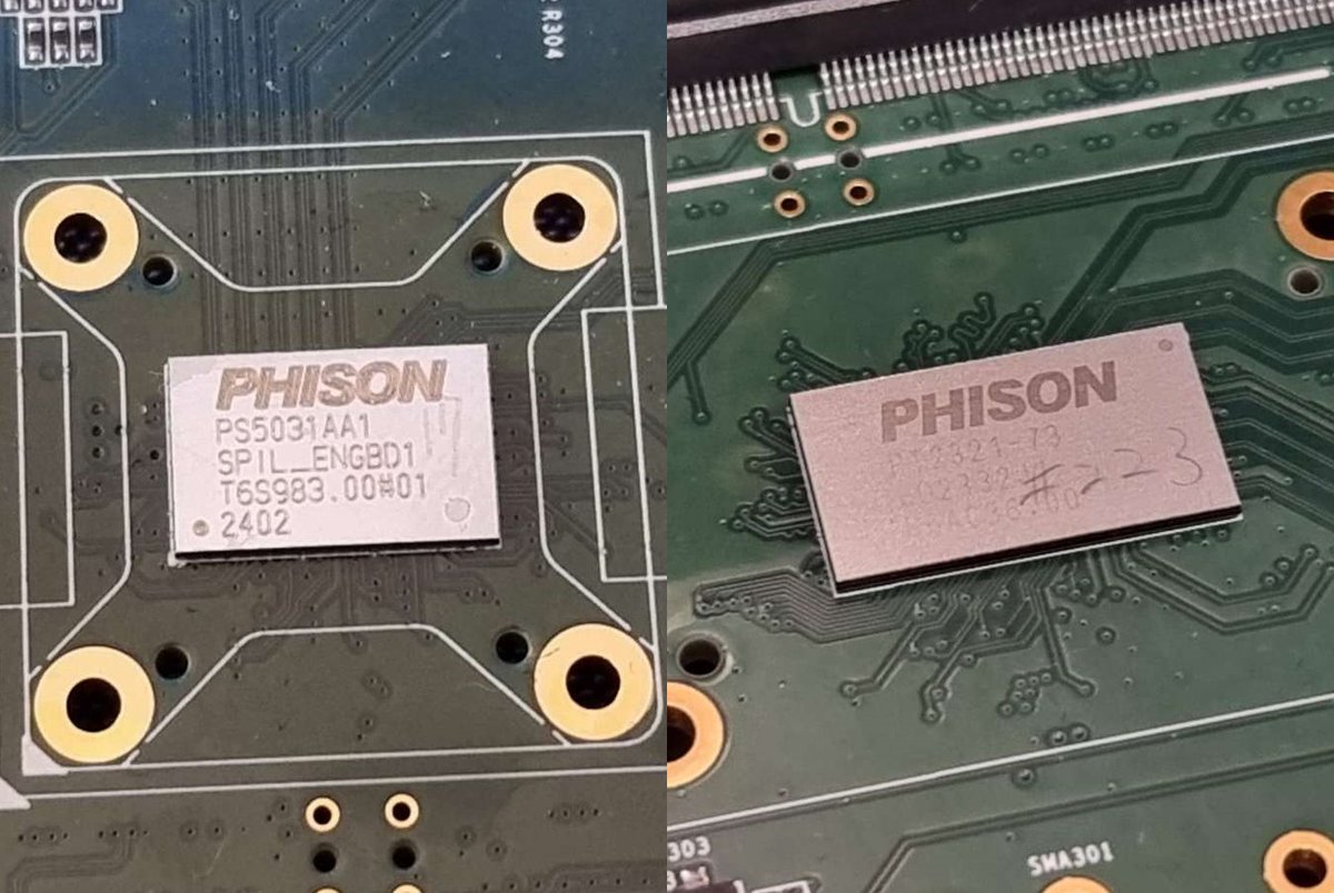 Phison Details U21 USB4 PSSD and E31T Mainstream Gen 5 SSD Controllers trib.al/7qz2iPJ