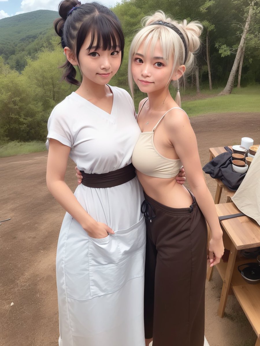idealgirlsAI's tweet photo. キャンプアンドクッキング　#AI美女 #AIグラビア #AIgirl #aiwoman #細かいところは見ない方が幸せ 14-00363-2965257983_2 https://t.co/aNbz6dh8u8